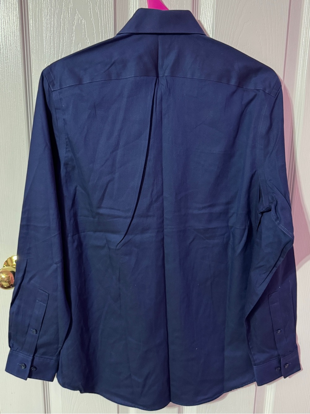 Michael Kors Men's Dark Navy Dress Shirt - Picture 2 of 5